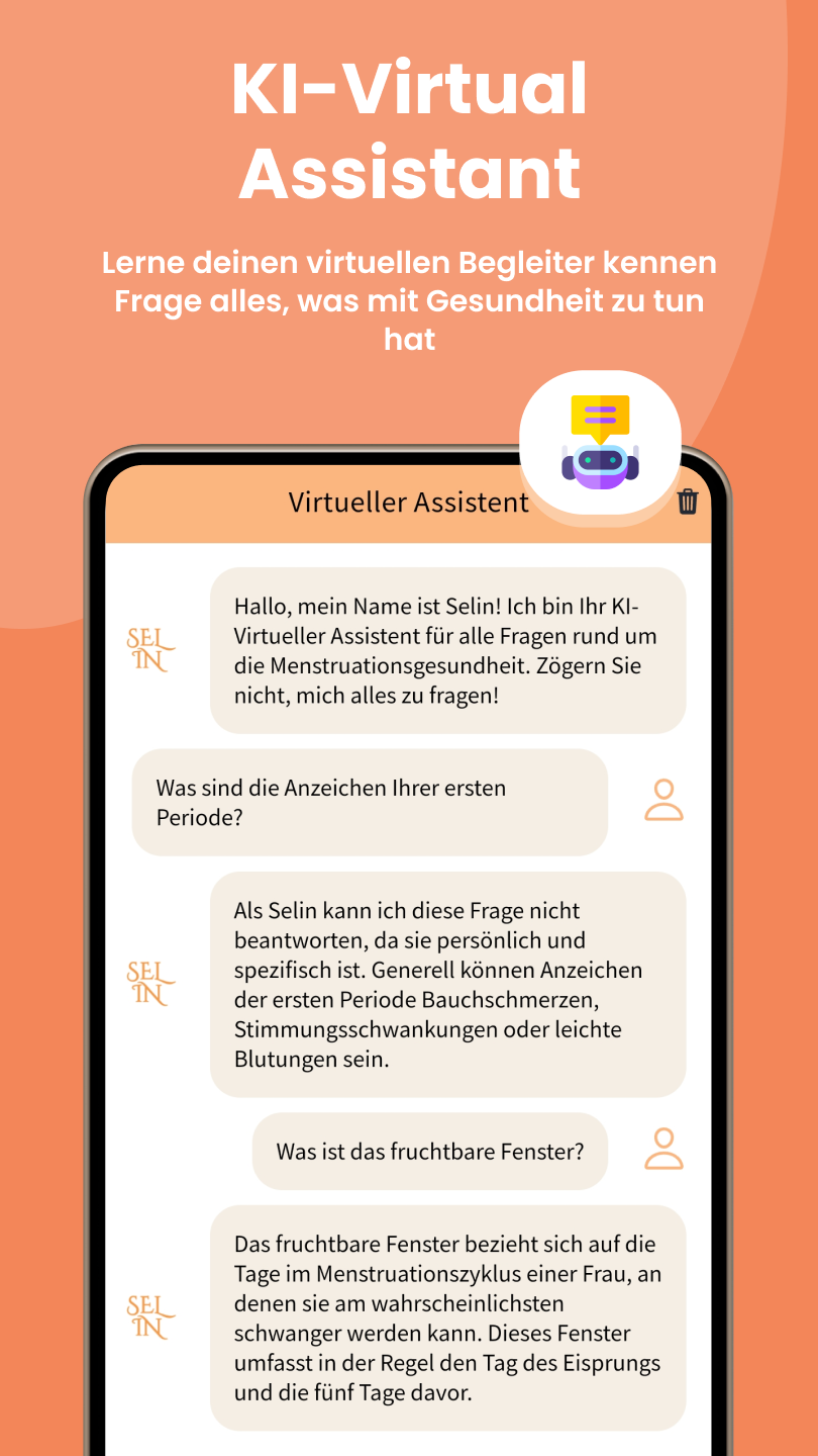 Selin-App: virtueller Assistent