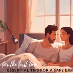 Infographic with essential tips for having sex for the first time.