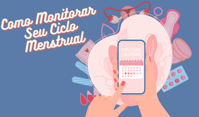 Gráfico mostrando métodos para monitorar o ciclo menstrual.