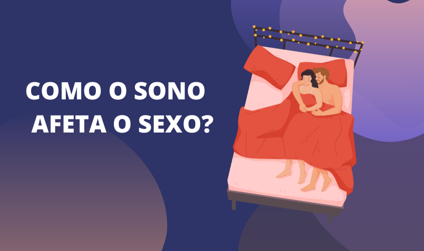 Gráfico explicando a relação entre sono e saúde sexual.